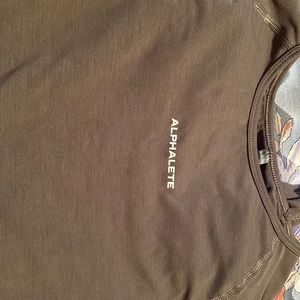 Alphalete amplify long sleeve in mocha